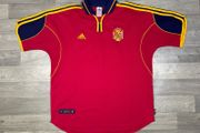 Genuine Vintage 1999 Adidas Spain Home Jersey Shirt Mens XL