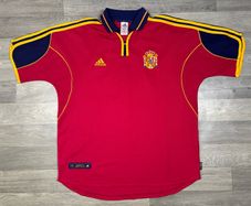Genuine Vintage 1999 Adidas Spain Home Jersey Shirt Mens XL