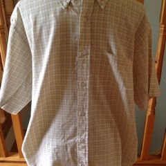 XL Cream & Green Genuine Celtic Shirt