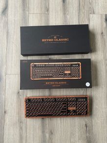 Azio Retro Artisan Bluetooth Keyboard