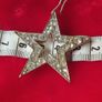 Star Pendant Necklace with Rhinestones. Image 4
