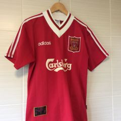 Liverpool Jersey. Official Adidas Mens Home Jersey Season 1995-1996. Original From The Time. Not A Modern Day Remake.