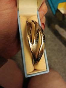 2 newbridge silver bangles !!please read ad and see pictures!!