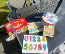 Playtive Junior Fishing Game, Building Blocks, Jigsaw puzzle
