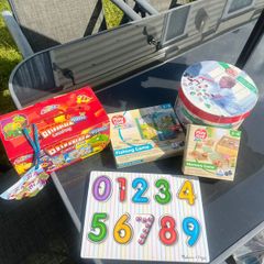 Playtive Junior Fishing Game, Building Blocks, Jigsaw puzzle