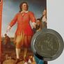 Peter The Great Russia 1988 coin stamp cover Image 2