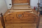 Lovely Extremely Solid 4Ft 6 Double Bed Frame - Can Deliver