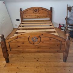 Lovely Extremely Solid 4Ft 6 Double Bed Frame - Can Deliver