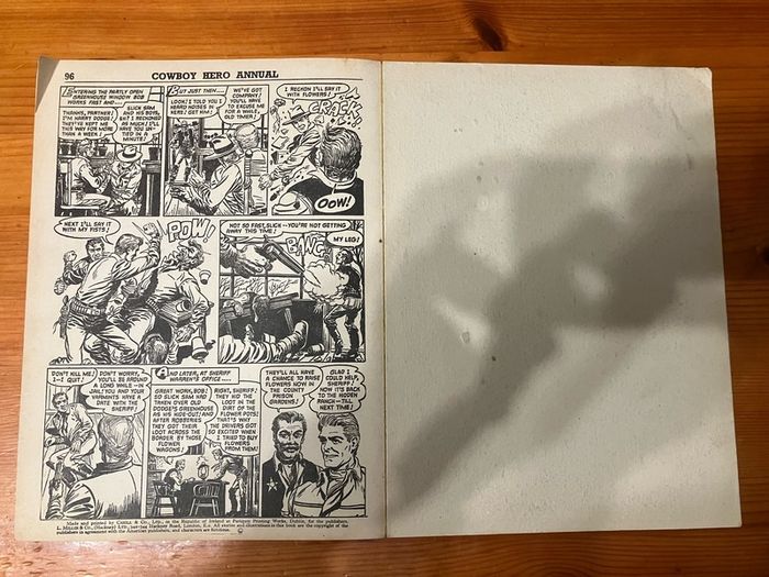 Western annual: 'Cowboy Hero' number 3