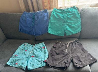 Mens swim shorts, size S