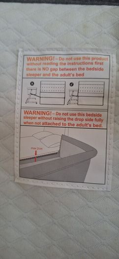 Baby Elegance bedside crib