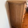 Solid Oak 7-Drawer Chest / Tallboy (Rustic Style Image 3