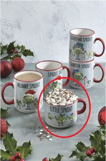Little One Christmas Sprout Mug