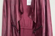 New Jaime La Vie Burgundy Jacket