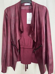 New Jaime La Vie Burgundy Jacket