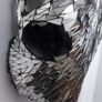 Mirror Insert Black Bull Skull Image 2