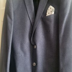 Remus uomo  mens suit dark blue grey