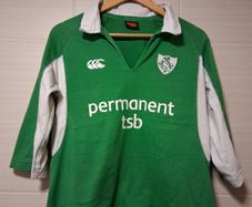 Ireland Rugby Jersey. Official Canterbury Home Jersey From Season 2005 / 2006. Authentic Original. Not A Modern Day Remake.