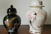 Vintage japanese ginger jars
