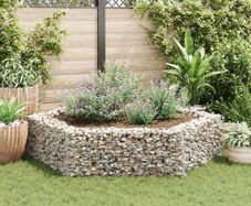 Hexagonal Gabion Raised Bed