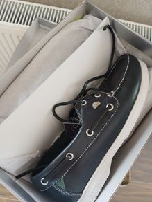Dubarrys Av8  Navy school shoes brand new in box