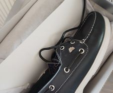 Dubarrys Av8  Navy school shoes brand new in box