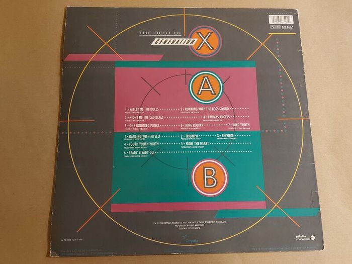 Generation X ( Billy Idol) - Vinyl Records + Hundreds More