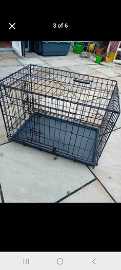 Dog crate big medium size