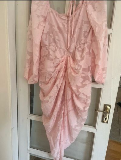 Baby pink dress