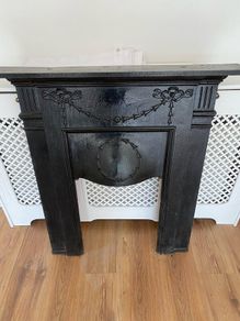 Cast Iron Fireplace surround. Final price