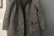 Steve Madden grey coatigan