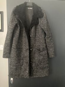 Steve Madden grey coatigan