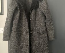 Steve Madden grey coatigan