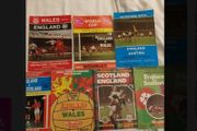 England  national football team -  various 7 football programmes - 1970s