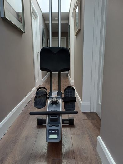 MERACH Q1S Smart Magnetic Rowing Machine (Wood-Grain Finish)