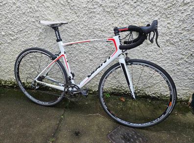 Carbon road bike Giant Defy 54cm Campagnolo Record groupset 7.4kg