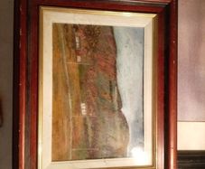 Original Irish Cottage Landscape Painting  Maureen Trainor