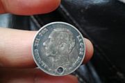 1881-85 Spain Silver One Peseta Coin