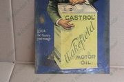 Castrol Wakefield motor oil Classic car garage tin metal sign