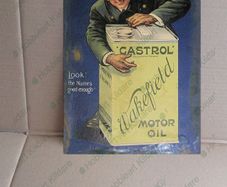 Castrol Wakefield motor oil Classic car garage tin metal sign