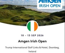 Irish Open Ticket x2 - General Admission Sunday 13th Sept