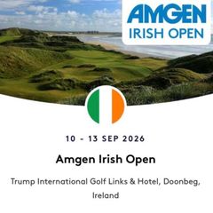 Irish Open Golf General Admission Tickets - Sunday - 1 x Adult, 1 x Youth