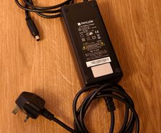 42V Charger 3-Pin PEN Plug for 36V e-Bikes Carrera with Phylion EBT360 EBTF360 Battery