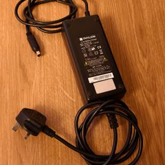 42V Charger 3-Pin PEN Plug for 36V e-Bikes Carrera with Phylion EBT360 EBTF360 Battery