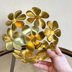 Vintage Ikea Brass Stockholm Fruit Bowl, Monica Mulder, Scandinavian