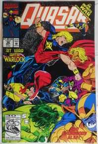 Quasar #38 Infinity War Crossover (1992)