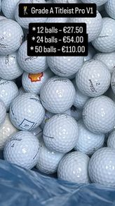 Updated Pricing | Premium Used Golf Balls | Pro V1 | TP5 | Chrome Soft | Grade A & Grade B