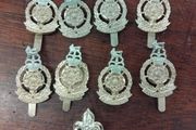 Vintage Metal Army Badges