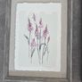 Dunelm Discontinued Eucalyptus & Pink Flowers Framed Prints Matching Pair Image 3