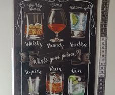 Cheers Tin Metal sign